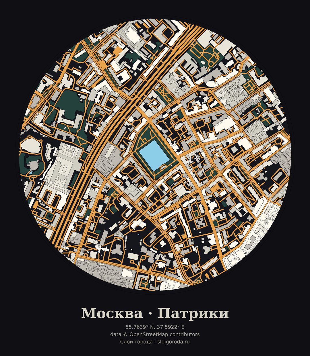 Карта: Москва